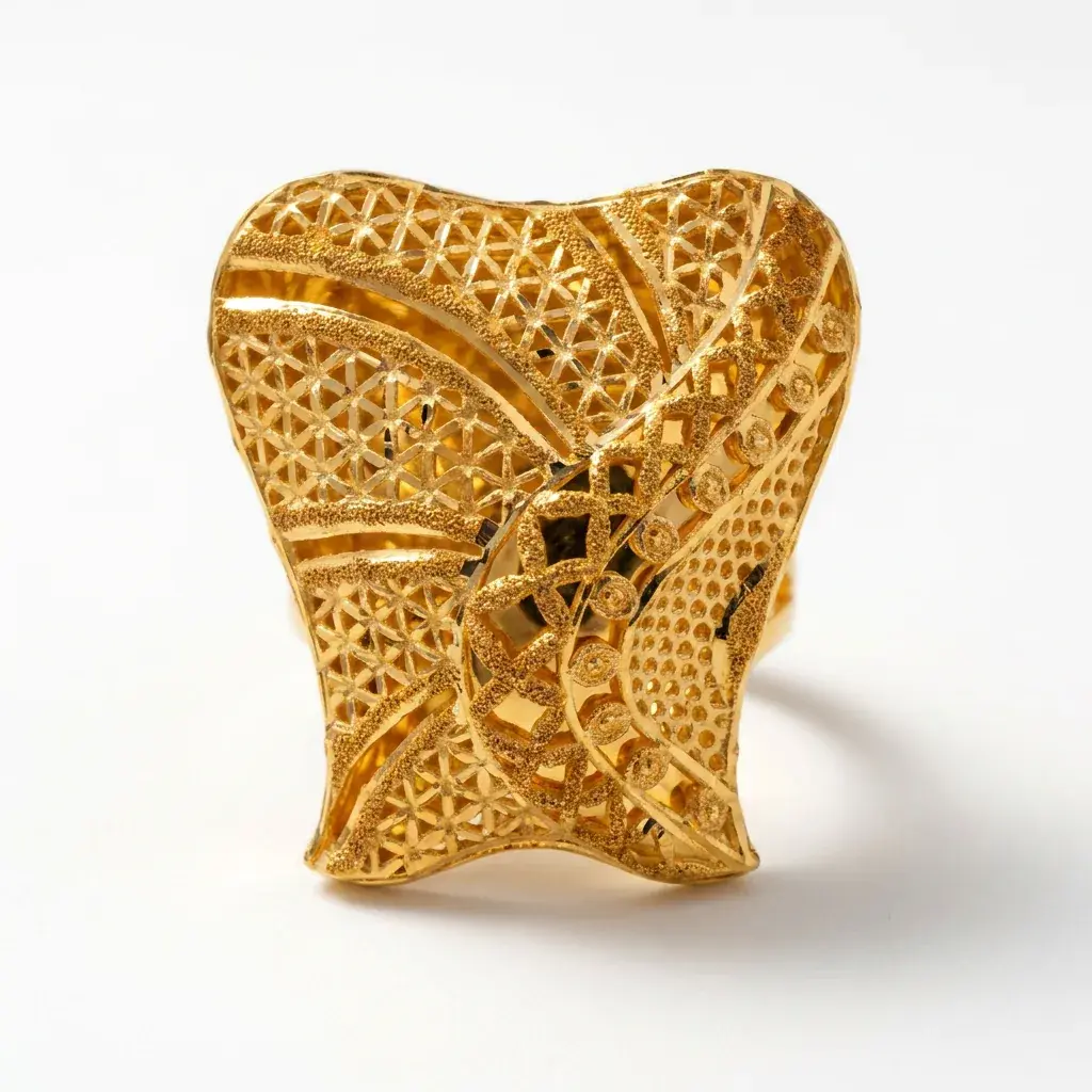 Khaleeji Filigree Ring