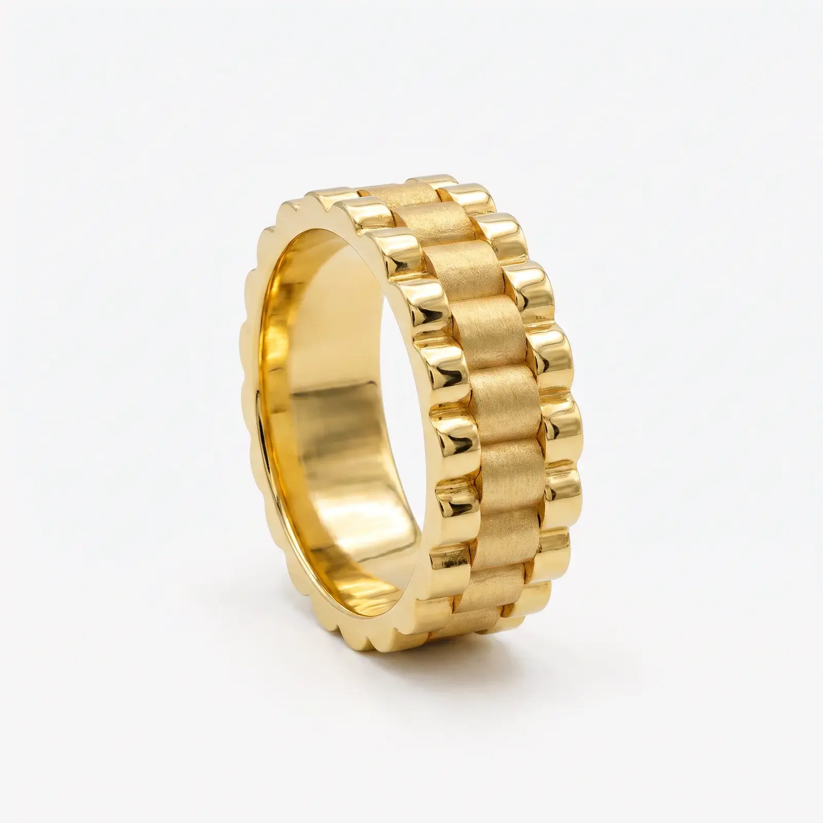 Watch-Link Wedding Ring
